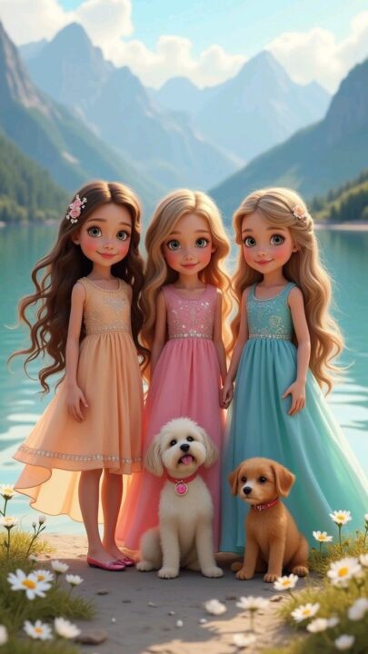 3 Friends DP Images for Girls