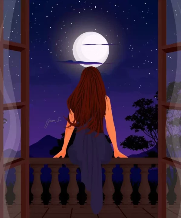 Latest Girls Alone DP for WhatsApp