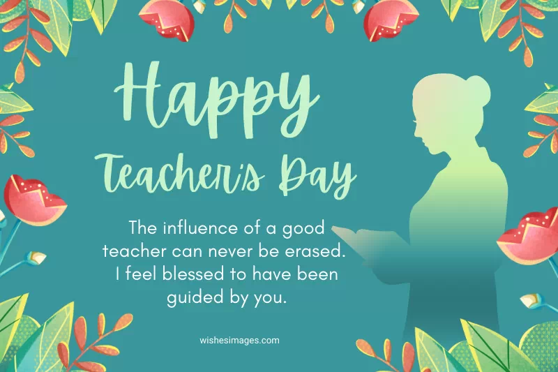 Beautiful Happy Teachers’ Day wishes image