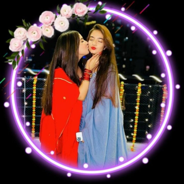 Cartoon & Animated Best Friend DP for Girls