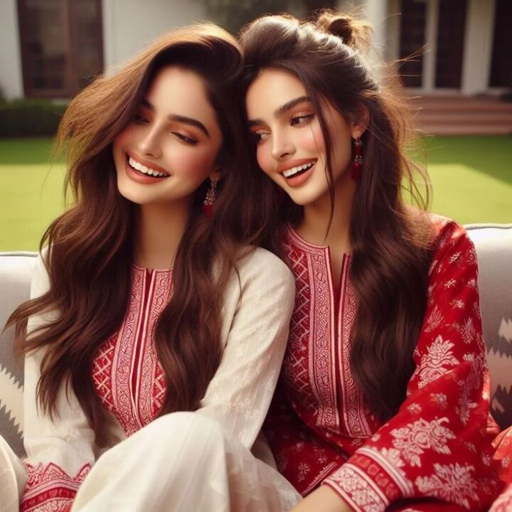 Cartoon & Animated Best Friend DP for Girls