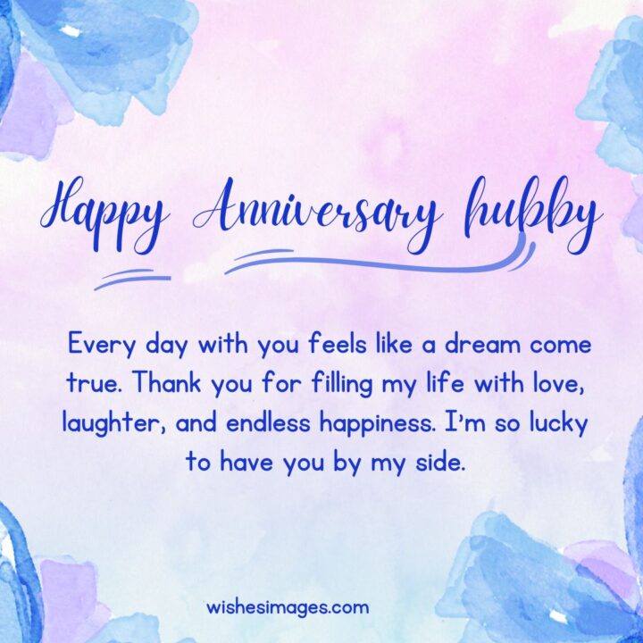Cute Anniversary Wishes for Husband