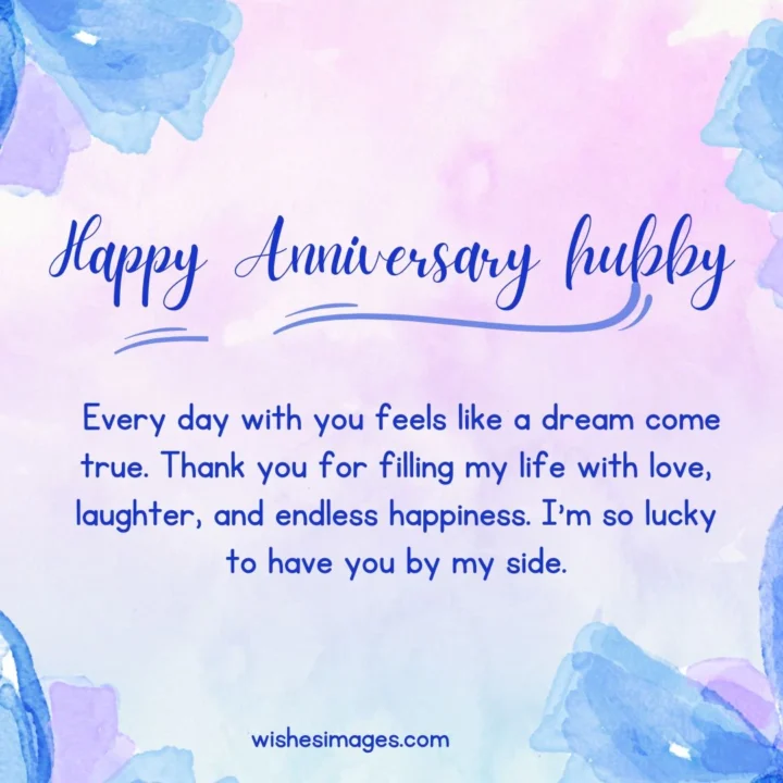 Cute Anniversary Wishes for Husband