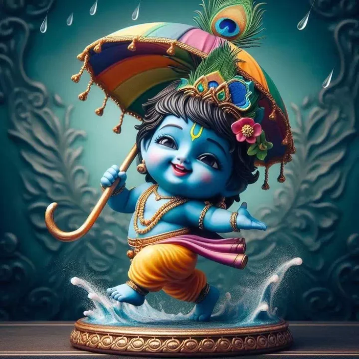 Cute Krishna Profile Pictures for Whatsapp