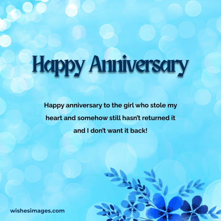 Cute and Funny Anniversary Wishes for Girlfriend