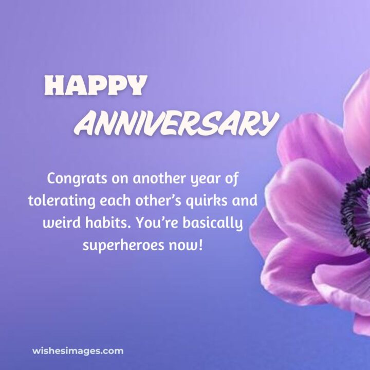 Funny Anniversary Wishes for Daughter & Son-in-Law