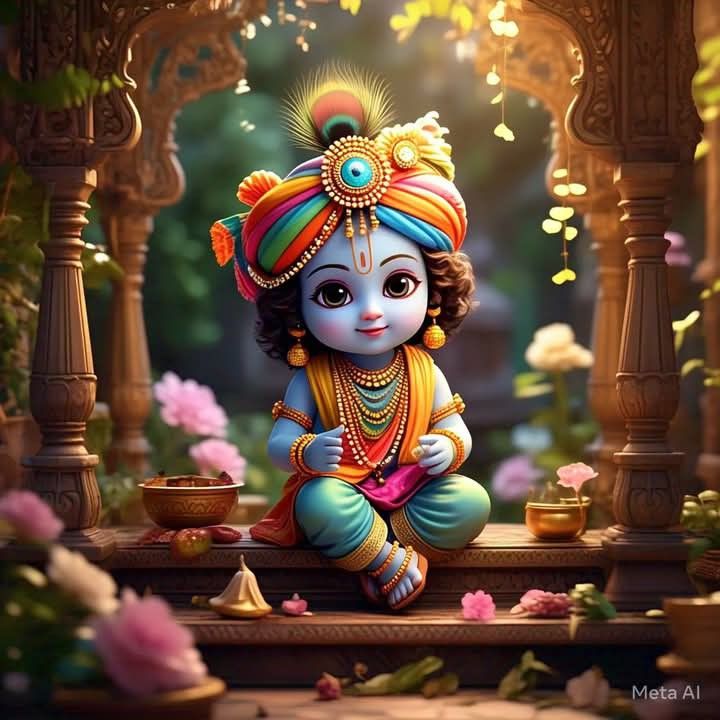God Krishna Dp for Whatsapp