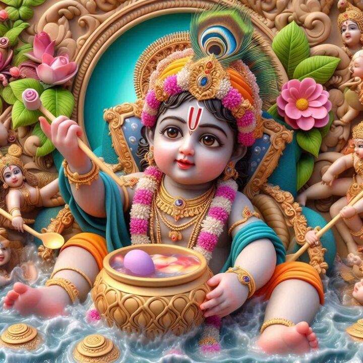 God Krishna Dp for Whatsapp