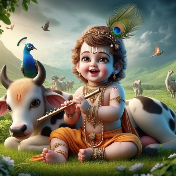 God Krishna Dp for Whatsapp