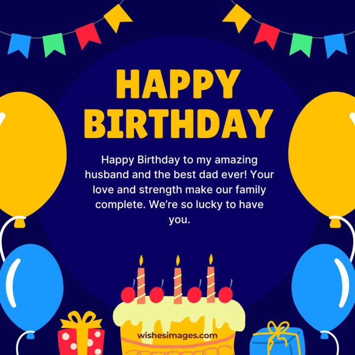 Birthday Wishes to Amazing Husbang