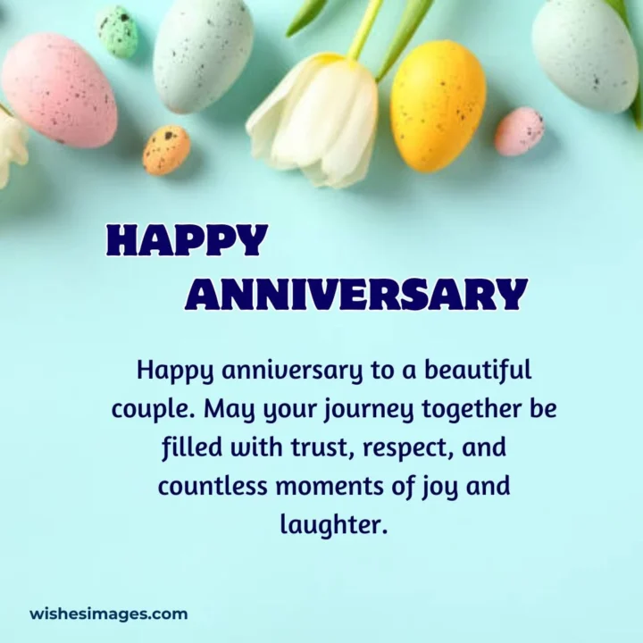 Heartfelt Anniversary Wishes for Daughter and Son-in-Law