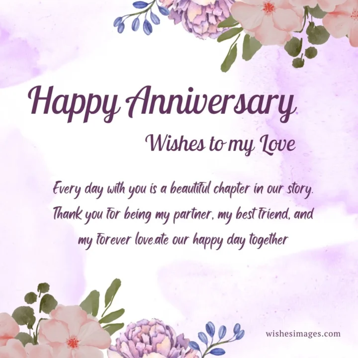 Happy Anniversary Wishes for Husband