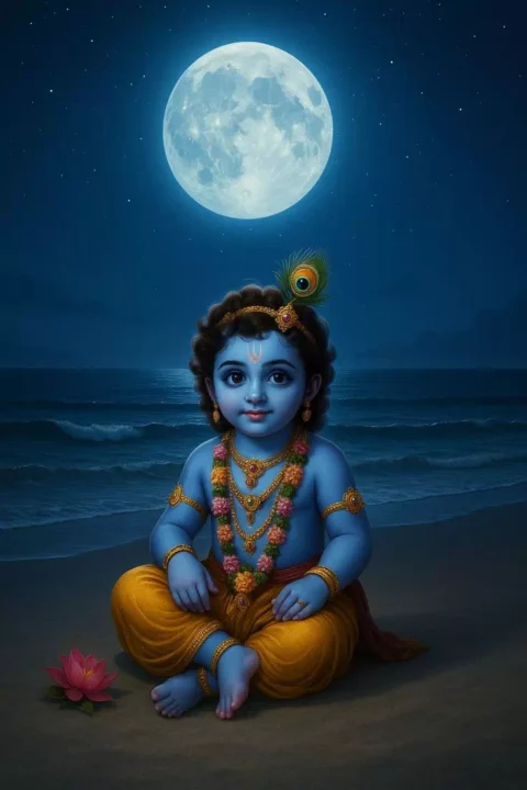 cute krishna whatsapp dp images hd