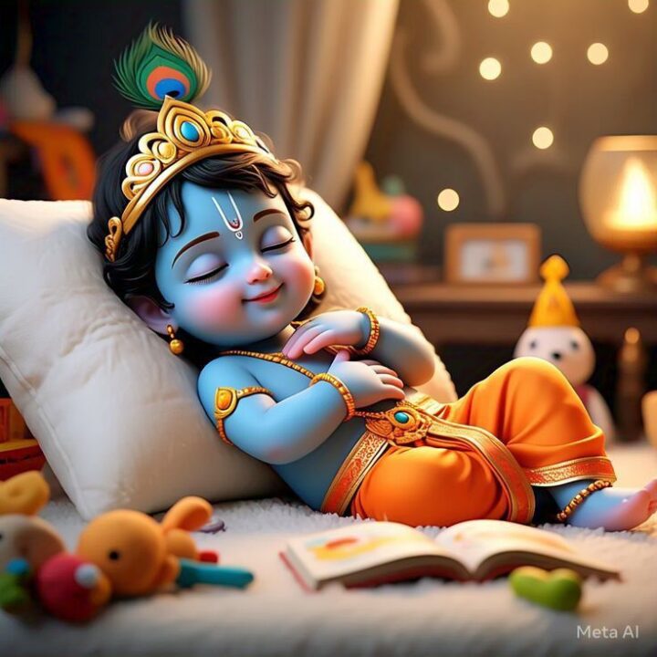 Cute Krishna Profile Pictures for Whatsapp