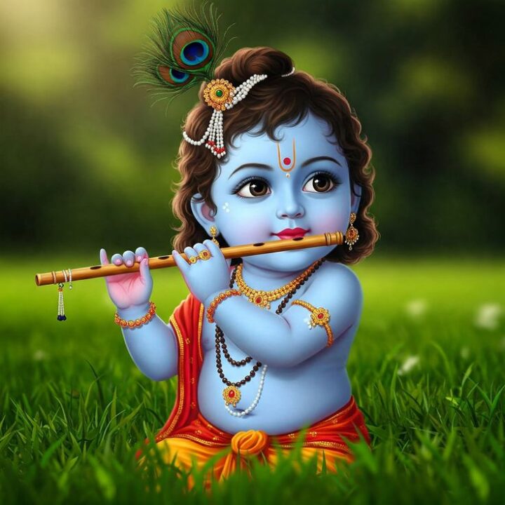 God Krishna Dp images