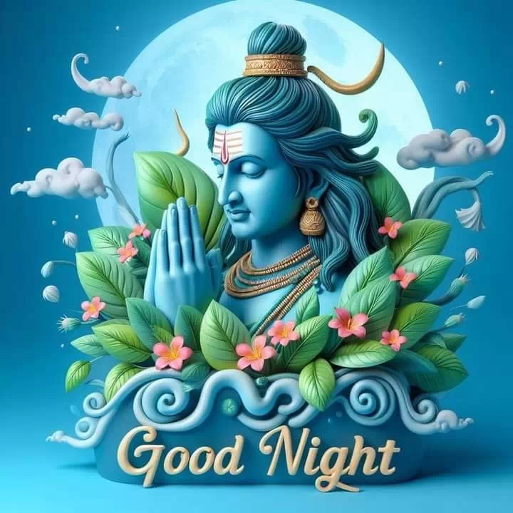 God Shiva Good Night HD DP Images for WhatsApp