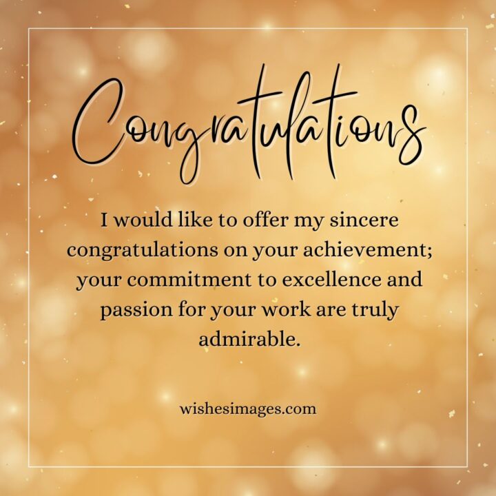 Professional Job Congratulations Wishes