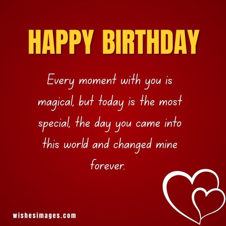 Romantic Birthday Wishes for Girlfriend
