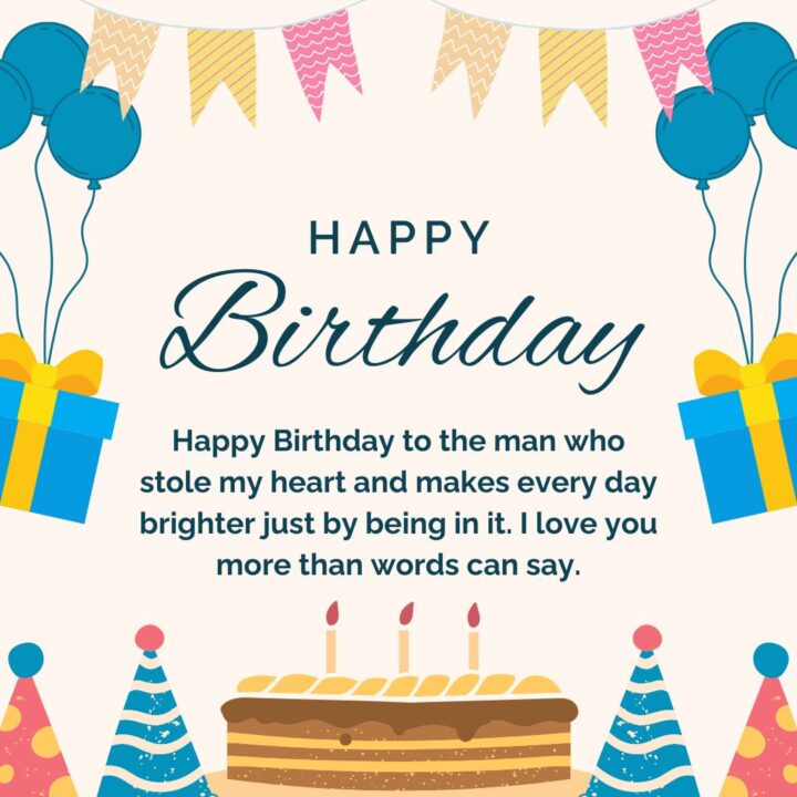 Romantic Birthday Wishes for Husband