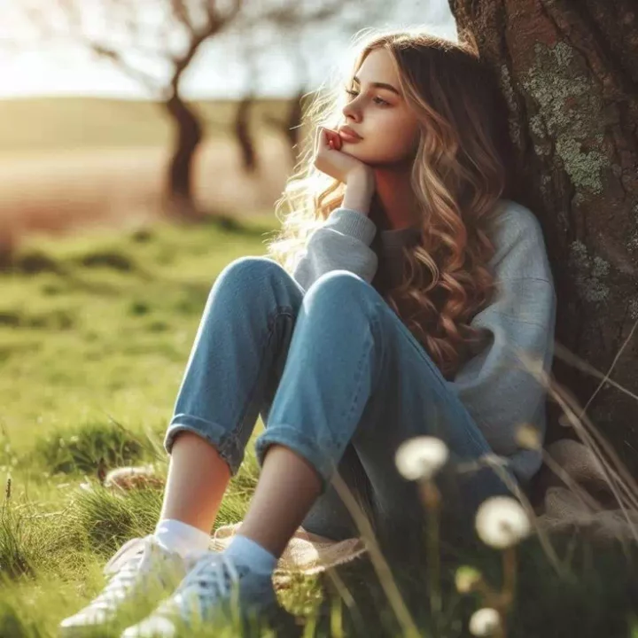 stylish girls alone dp for whatsapp