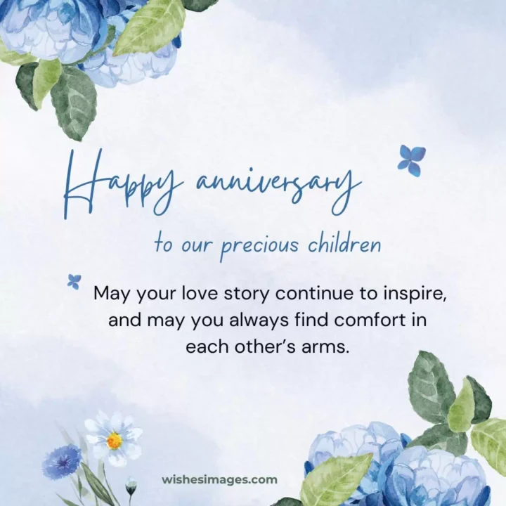 Sweet Anniversary Wishes for Son and Daughter-in-Law
