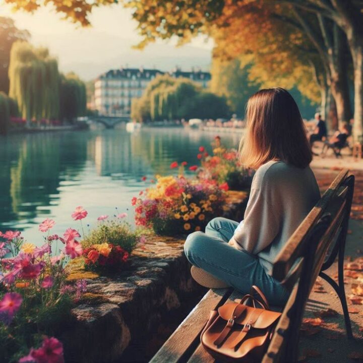 Stylish Girls Alone DP Images for Instagram