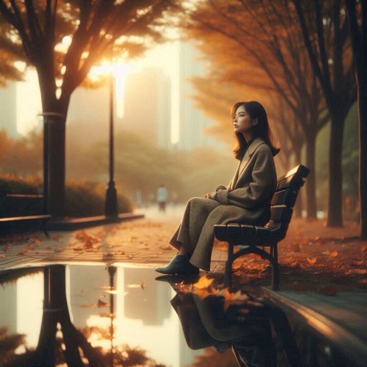 Stylish Girls Alone DP Images for Instagram