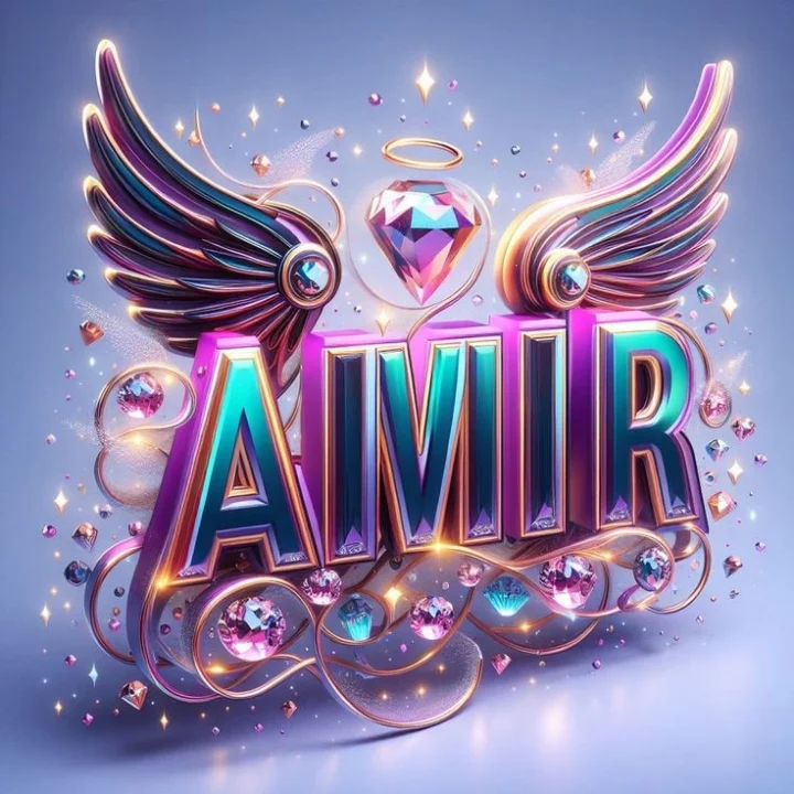 simple Amir name dp images HD