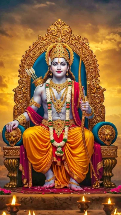 Beautiful God Shree Ram Dp images