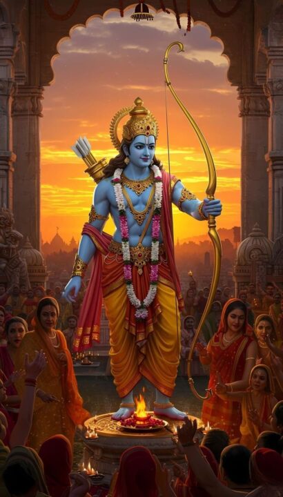Beautiful God Shree Ram Dp images