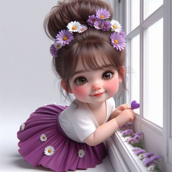 Beautiful Little Girl Dp images
