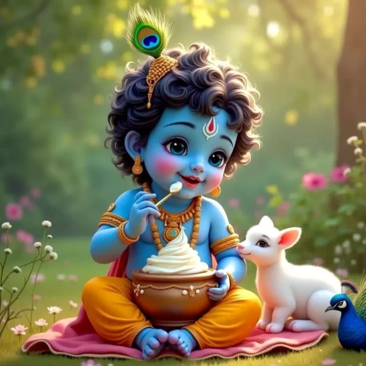 Beautiful Shree Krishna DP for WhatsApp