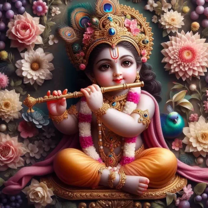 Beautiful Shree Krishna DP for WhatsApp