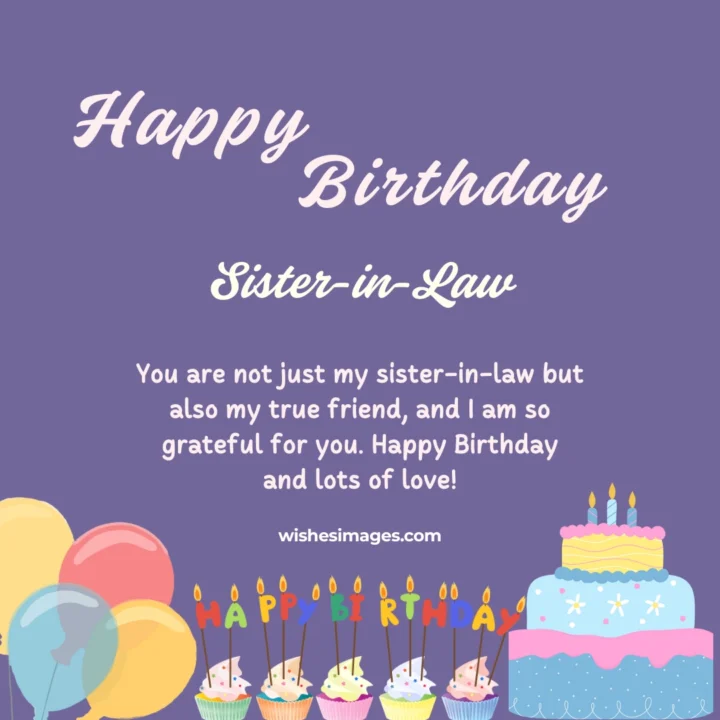 heartfelt birthday wishes for sister-in-law