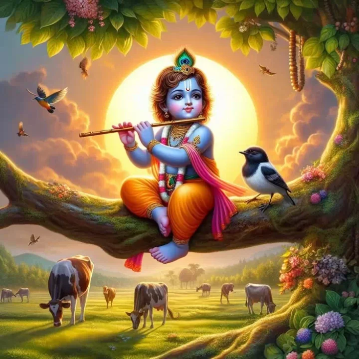 Cute baby Krishna profile picture HD