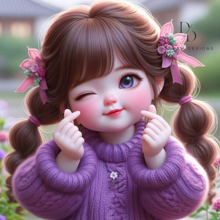 Cute Girl Dp images for Whatsapp