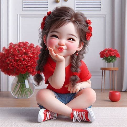 Cute Baby Girl DP images for WhatsApp 