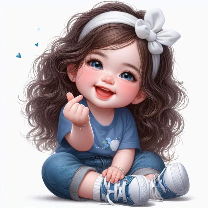Cute Little Girls Dp images