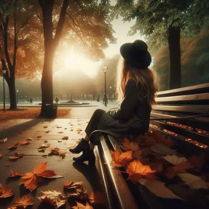 cute stylish alone girl dp for whatsapp profile