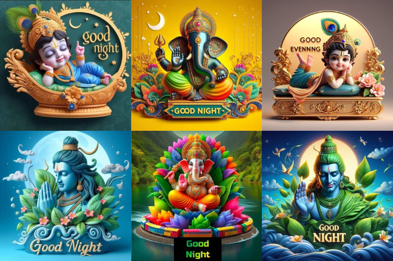 350+ Devotional Good Night DP Images for WhatsApp & Facebook