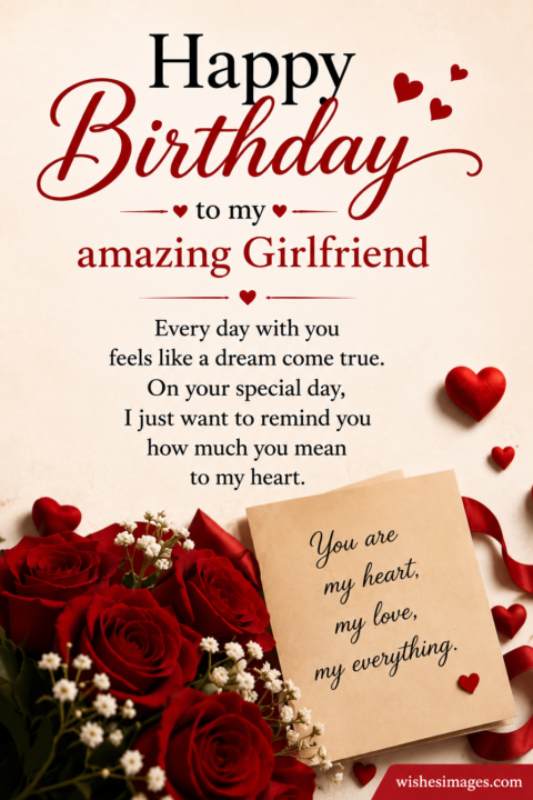 Birthday Wishes for Girlfriend