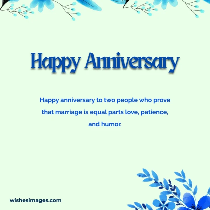 Funny Anniversary Wishes for Friends and Family
