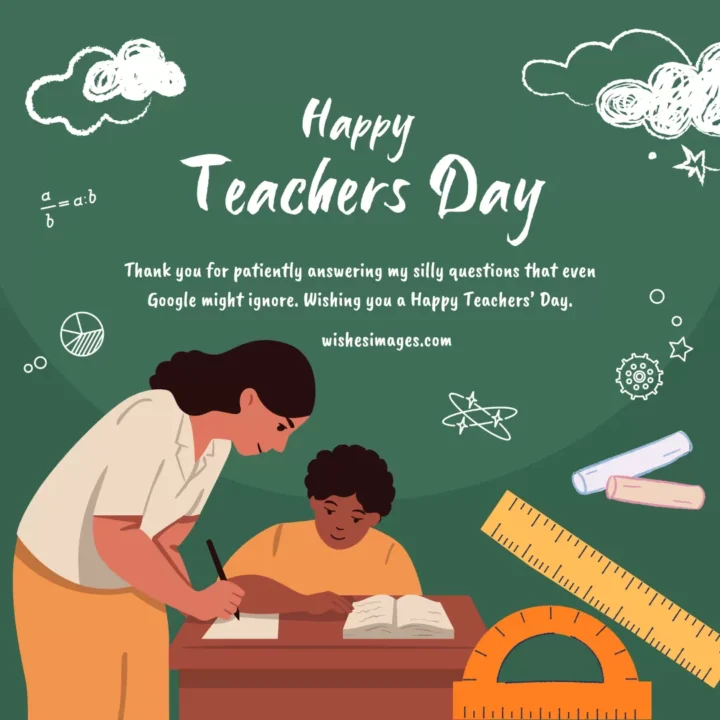 Funny happy Teachers’ Day wishes image