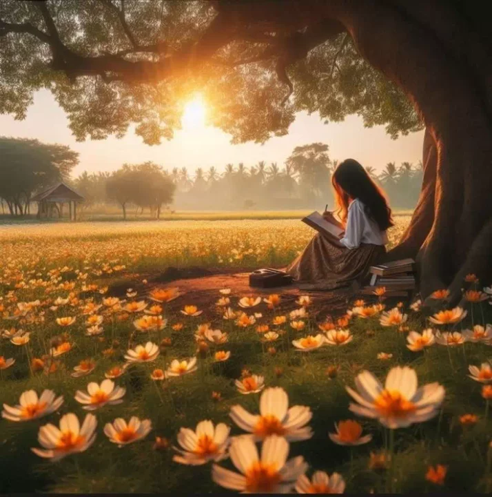 cute stylish alone girl dp for whatsapp profile