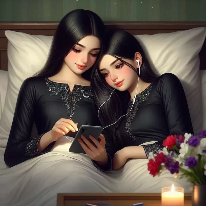 stylish two friends profile pictures