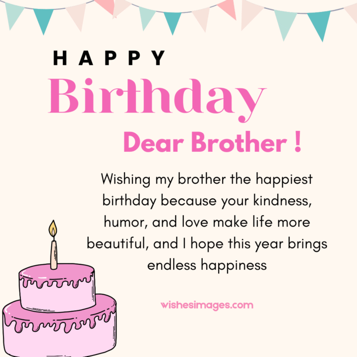 Happy Birthday Wishes for Brother