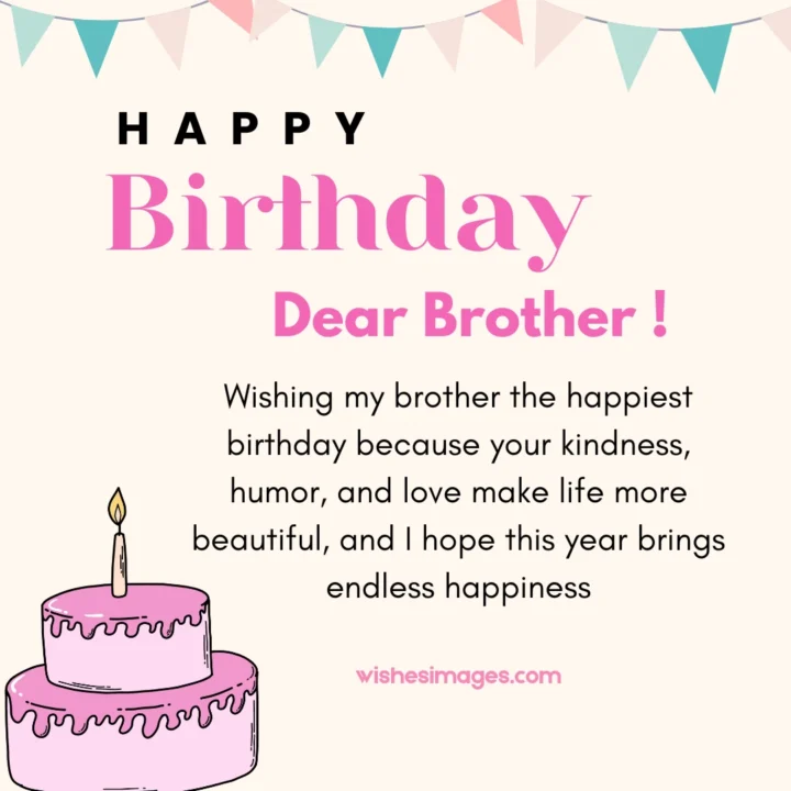 Happy Birthday Wishes for Brother