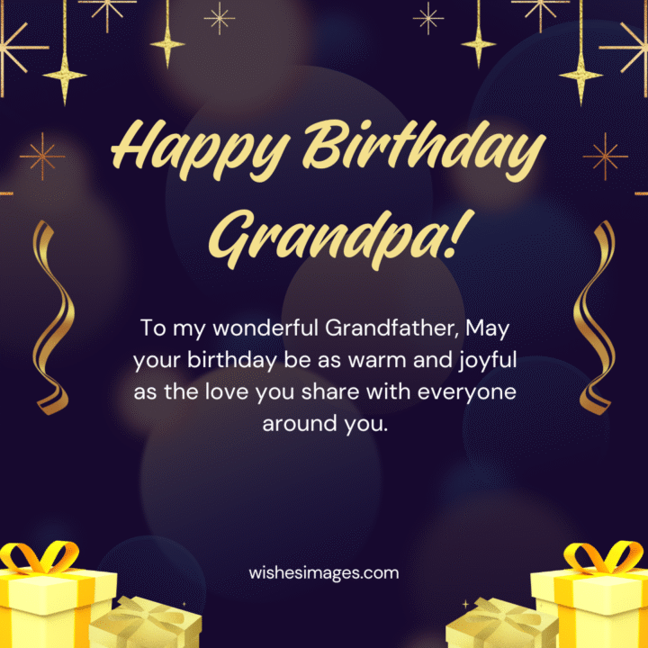 Happy Birthday Quotes for Grandfather