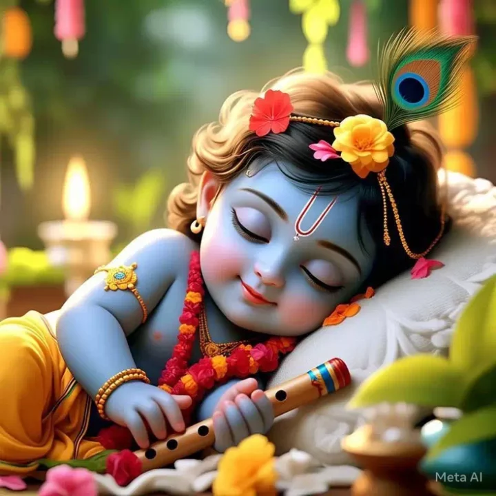 Cute Krishna Profile Pictures for Whatsapp