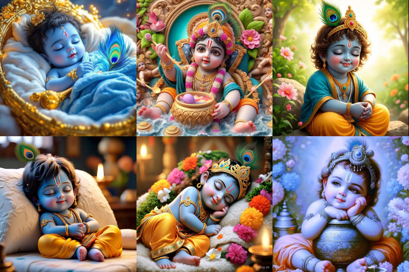 300+ Latest God Krishna DP for WhatsApp Profile